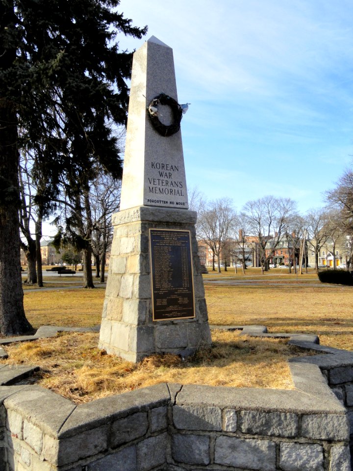 Korean War Veterans Memorial - Lawrence, MA - DSC03628