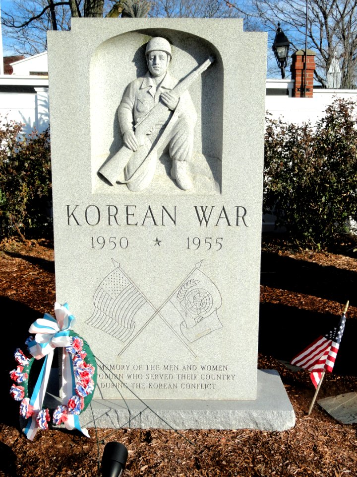 Korean War Memorial - Woburn, MA - DSC02773