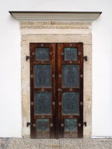 Kostel sv. Martina, Dolní Újezd, jižní vchod