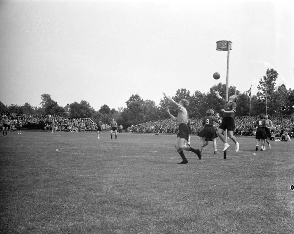 Korfbal Holland tegen Belgie, Bestanddeelnr 904-6004