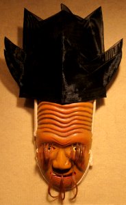 Korean mask of old man (shinhalabi)