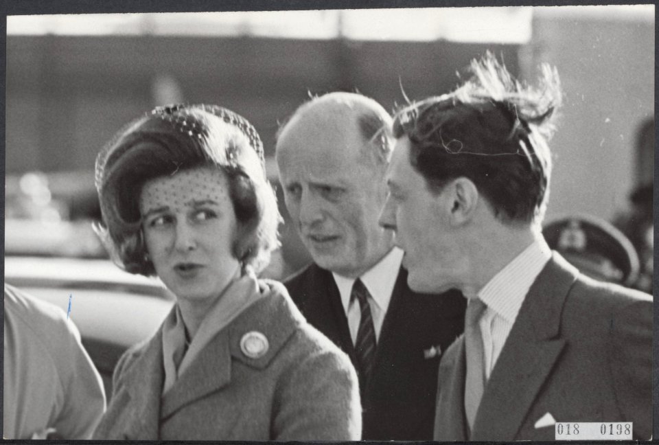 Koninklijk huis, prinsessen, vliegvelden, Alexandra prinses van Kent, Ogilvy A, Bestanddeelnr 018-0198