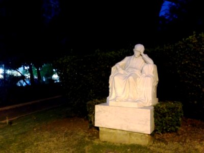 Kostantinos Palamas statue