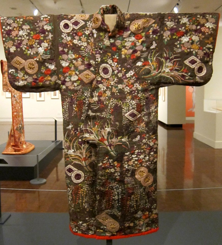 Kosode, late 18th century, Honolulu Museum of Art