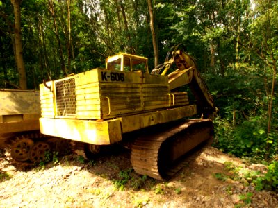 KOPARKA HYDRAULICZNA GĄSIENICOWA, WARYŃSKI K-606