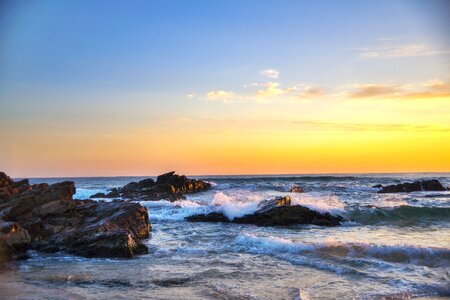 Gangneung dawn sea photo