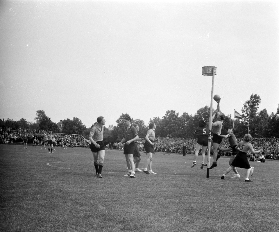 Korfbal Holland tegen Belgie, Bestanddeelnr 904-6005
