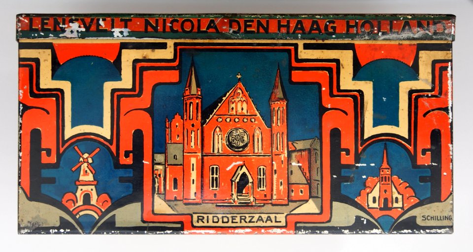 Koninklijke Fabrieken Lensvelt Nicola, Den Haag, Holland, blik, foto 2