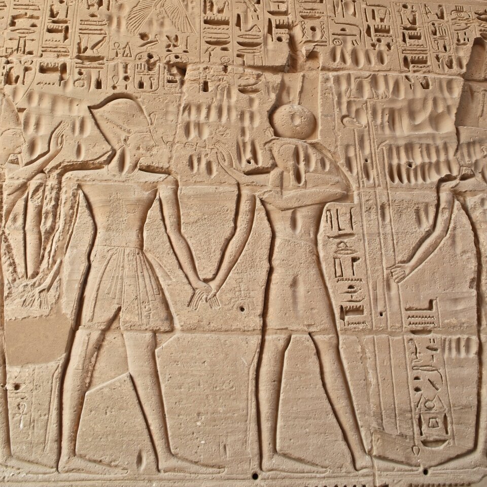 Nile temple complex pharaohs
