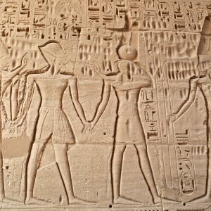 Nile temple complex pharaohs