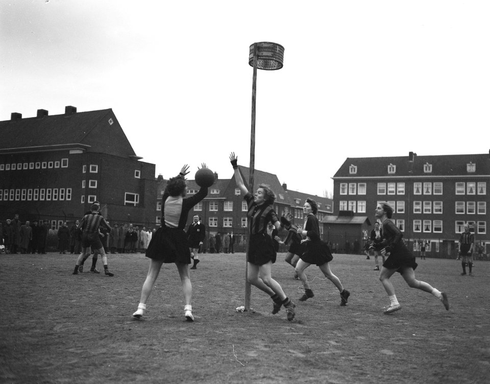 Korfbal Rhoda tegen Koog Zaandijk, Bestanddeelnr 908-1728