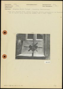 Koppeling met kruispunten van een Haagse stalen steiger, Bestanddeelnr 256-2279