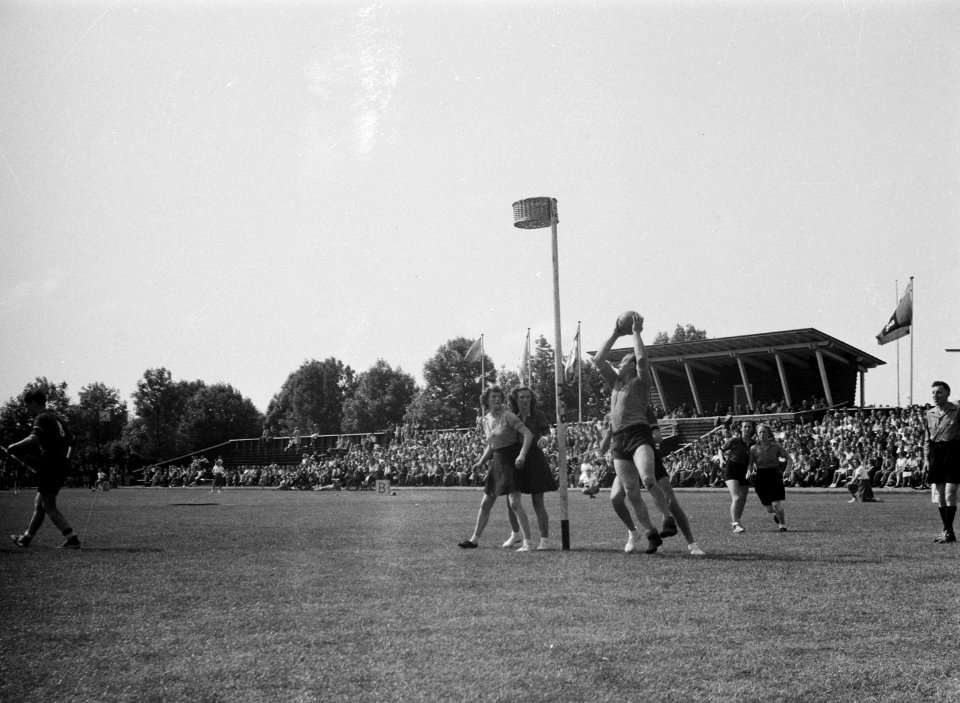 Korfbal Holland tegen Belgie, Bestanddeelnr 904-6009