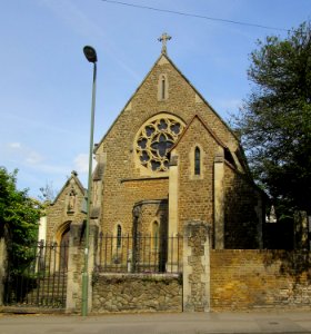 Korean Presbyterian Church (formerly St Charles Borromeo RC Church), Heath Road, Weybridge (NHLE Code 1189164) (June 2015) (5)
