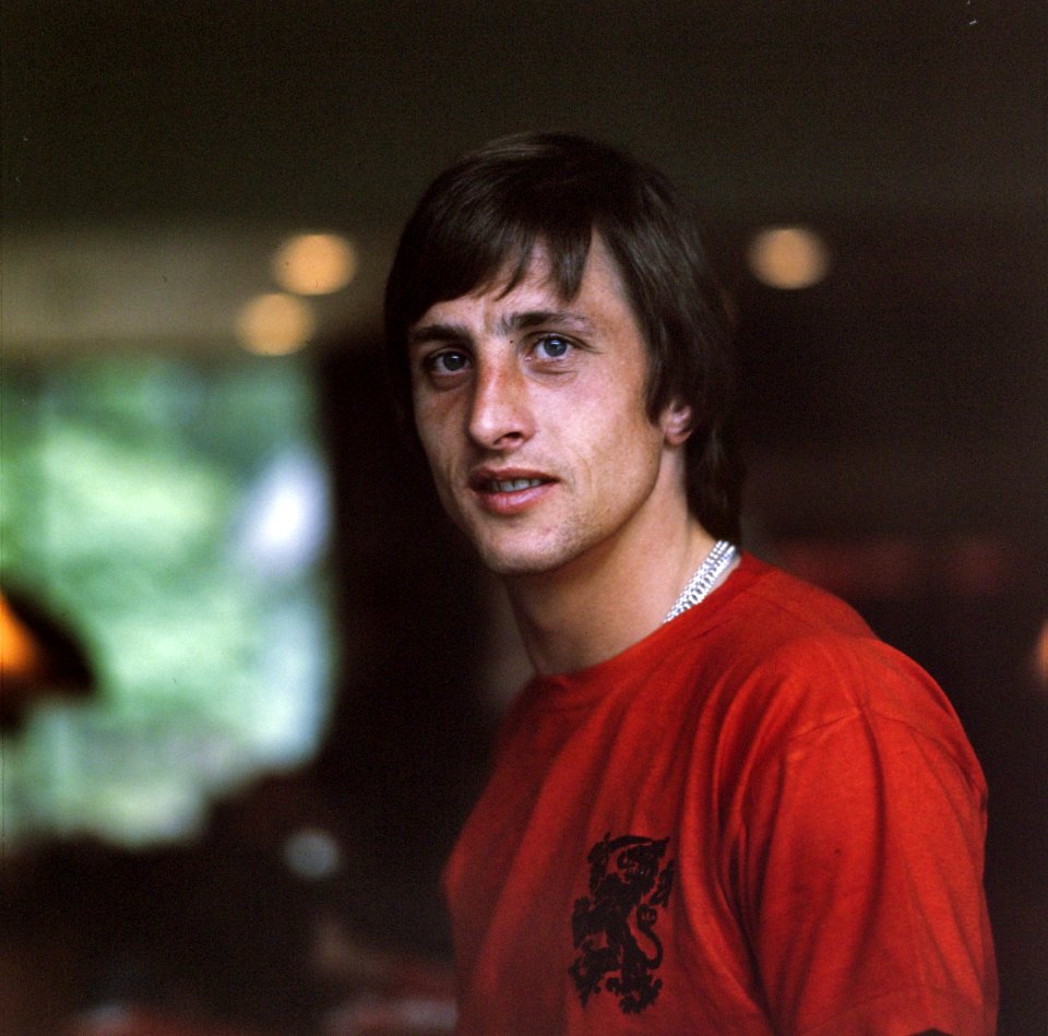 Koppen Nederlandse voetballers Johan Cruijff, Bestanddeelnr 254-9533