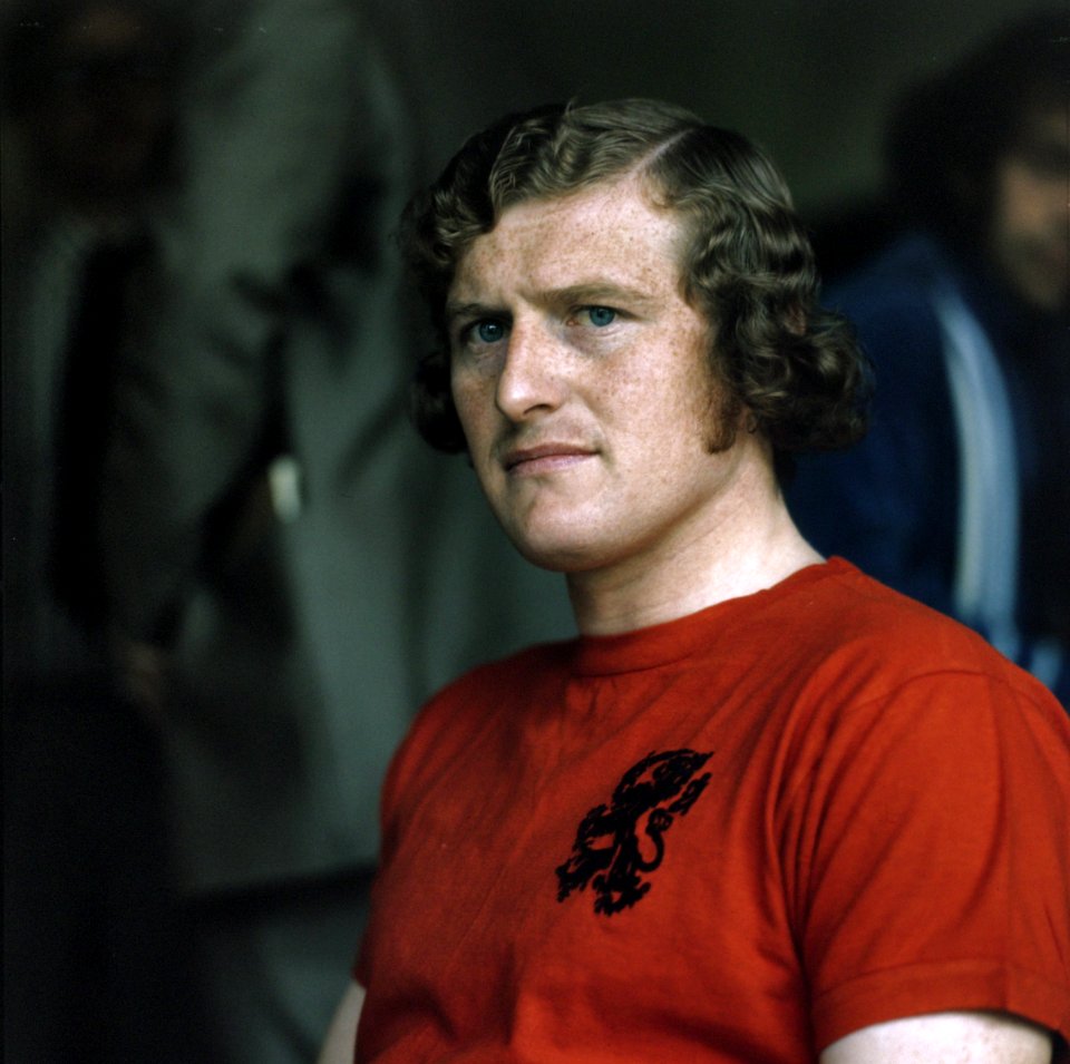 Koppen Nederlandse voetballers nr. 5 Arie Haan , nr. 6 Wim Jansen, Bestanddeelnr 254-9538