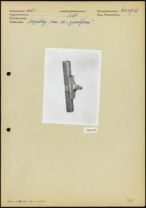 Koppeling van de quickform, Bestanddeelnr 256-2175