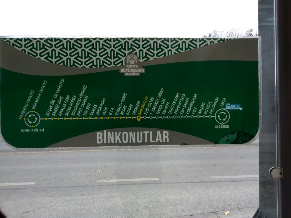 Konya tramvayı 4201-4260 hatları