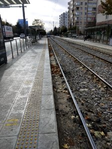 Konya tramvay raylar