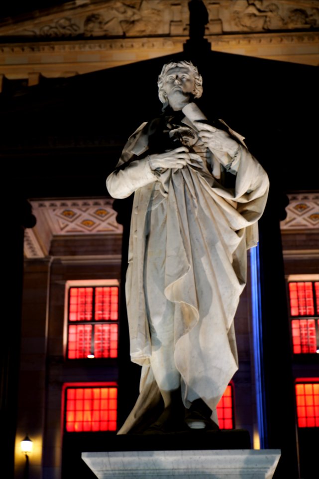 Konzerthaus Berlin at night 2021-01-17 11