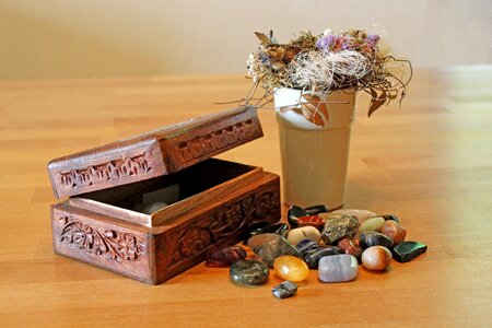 Healing stone wood box mix photo