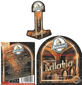 Kulmbacher Brauerei - Mönchshof Naturtrübes Kellerbier