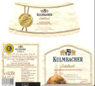 Kulmbacher Brauerei AG - Kulmbacher Edelherb