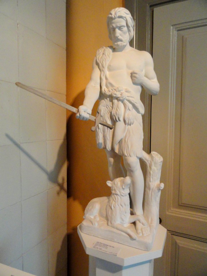 Kullervo Speaks to His Sword by Carl Eneas Sjöstrand, 1877 - Cygnaeus Gallery - Helsinki - DSC05612