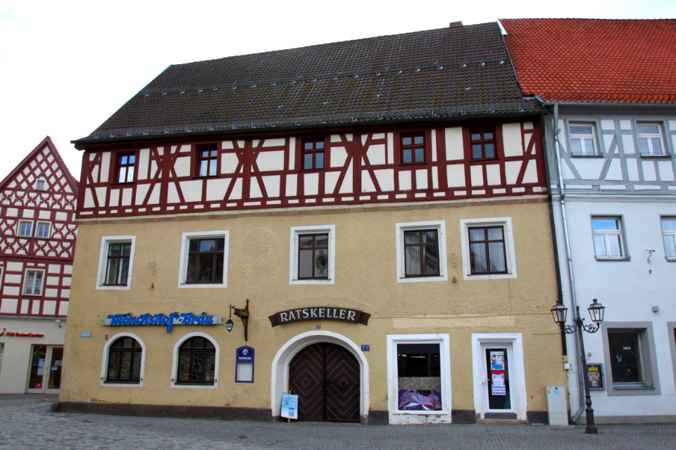 Kulmbach Marktplatz 13 Gasthof Ratskeller
