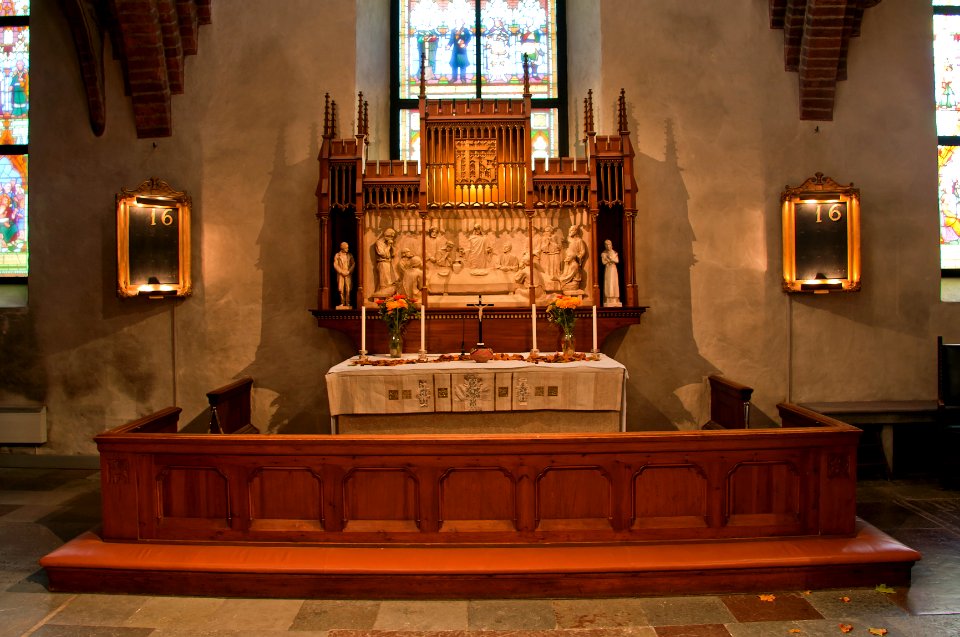 Koret i Helga Trefaldighets kyrka