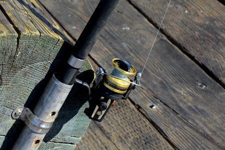 Fishing rod hobby peaceful
