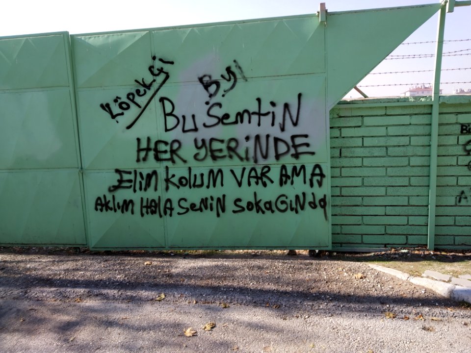 Konya duvar yazısı 02