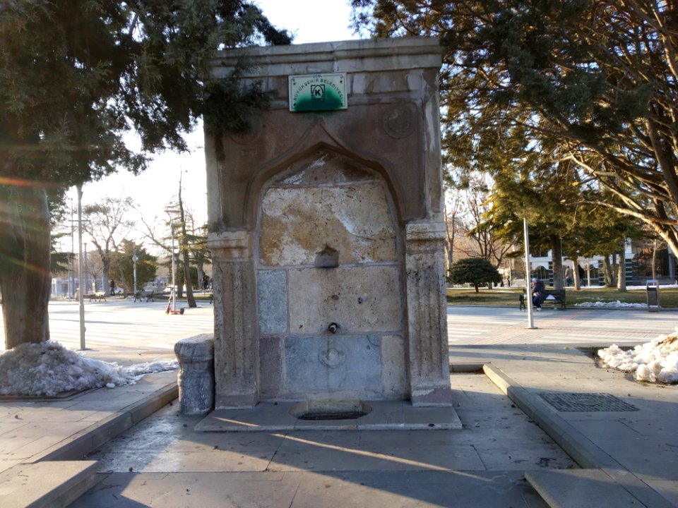Konya - Kültürpark çeşme 1