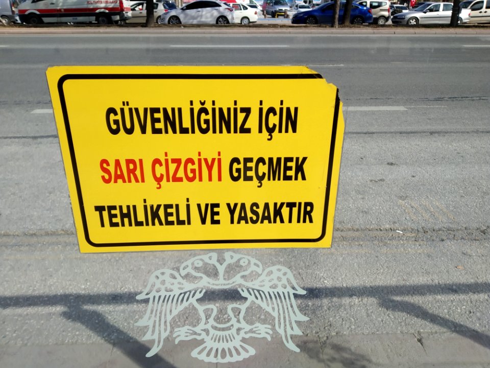 Konya tramvay uyarısı 4