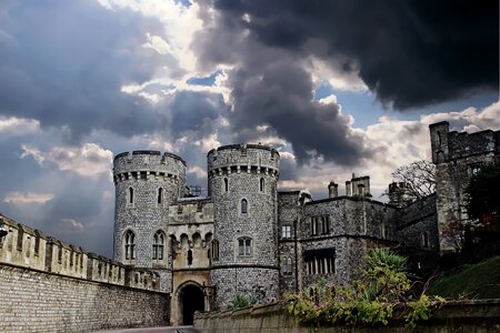 Medieval tower landmark photo