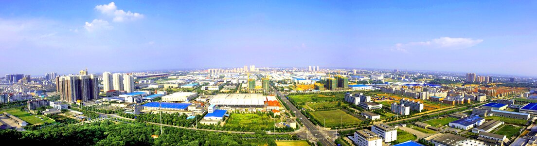 Changsha city overlooking the