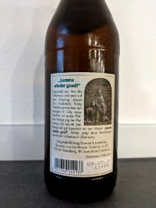 Kuchlbauer Gillamoos-Bier Rückseite