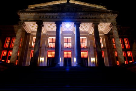 Konzerthaus Berlin at night 2021-01-17 08
