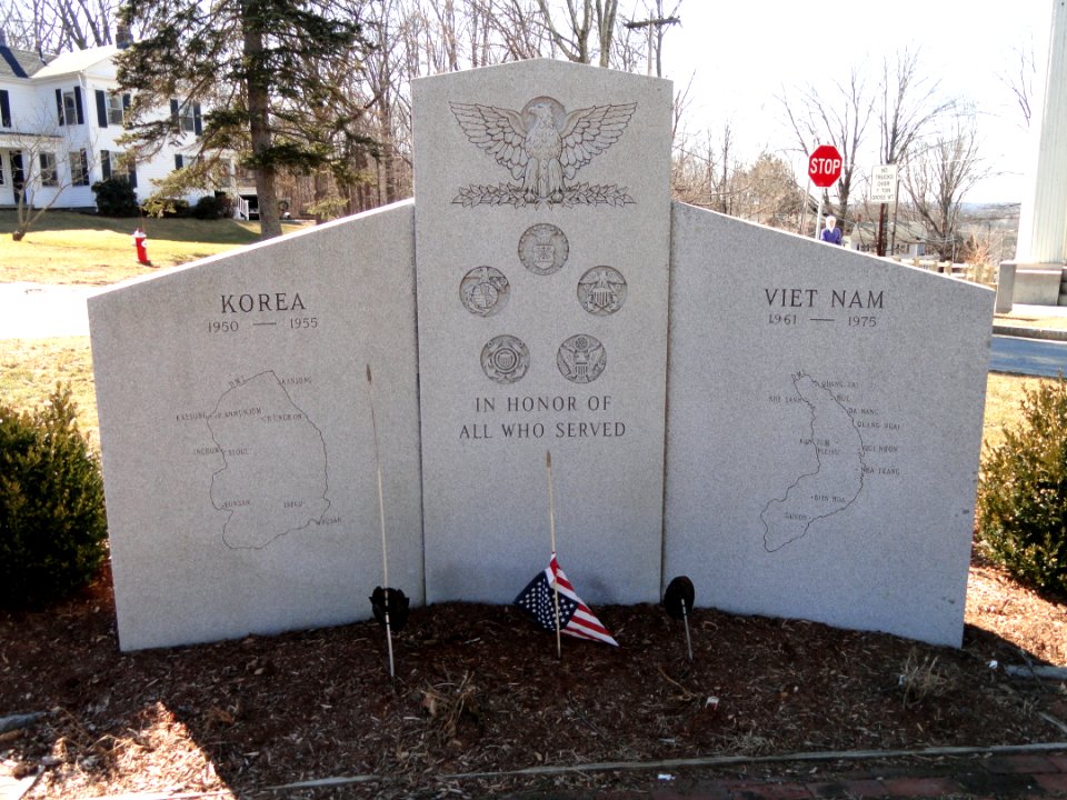 Korea and Vietnam Memorial - Grafton, MA - DSC04518