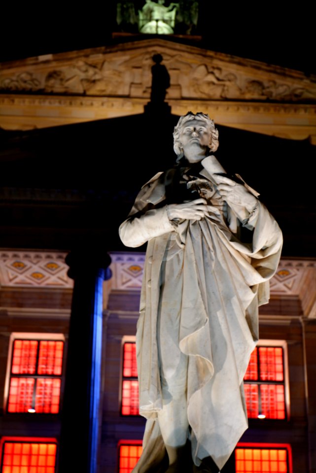 Konzerthaus Berlin at night 2021-01-17 10