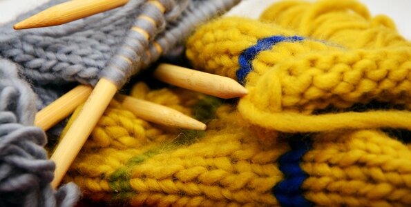 Hand labor knitting needles mesh