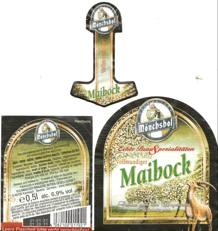 Kulmbacher Brauerei - Mönchshof - Maibock