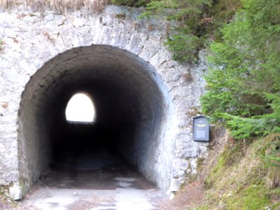 Kulm FL - Blick in alten Tunnel photo