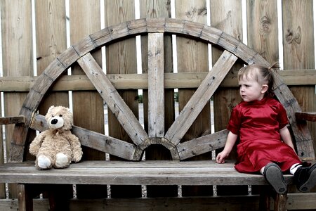 Teddybear young sad