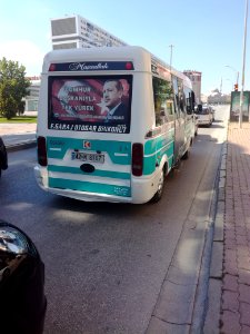 Konya Tayyipli minibüs