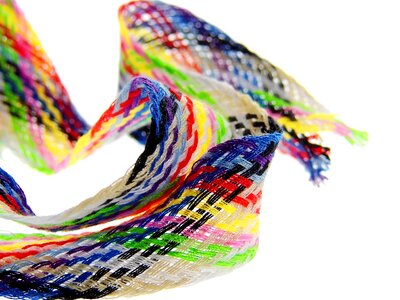 Colorful sewing thread haberdashery photo