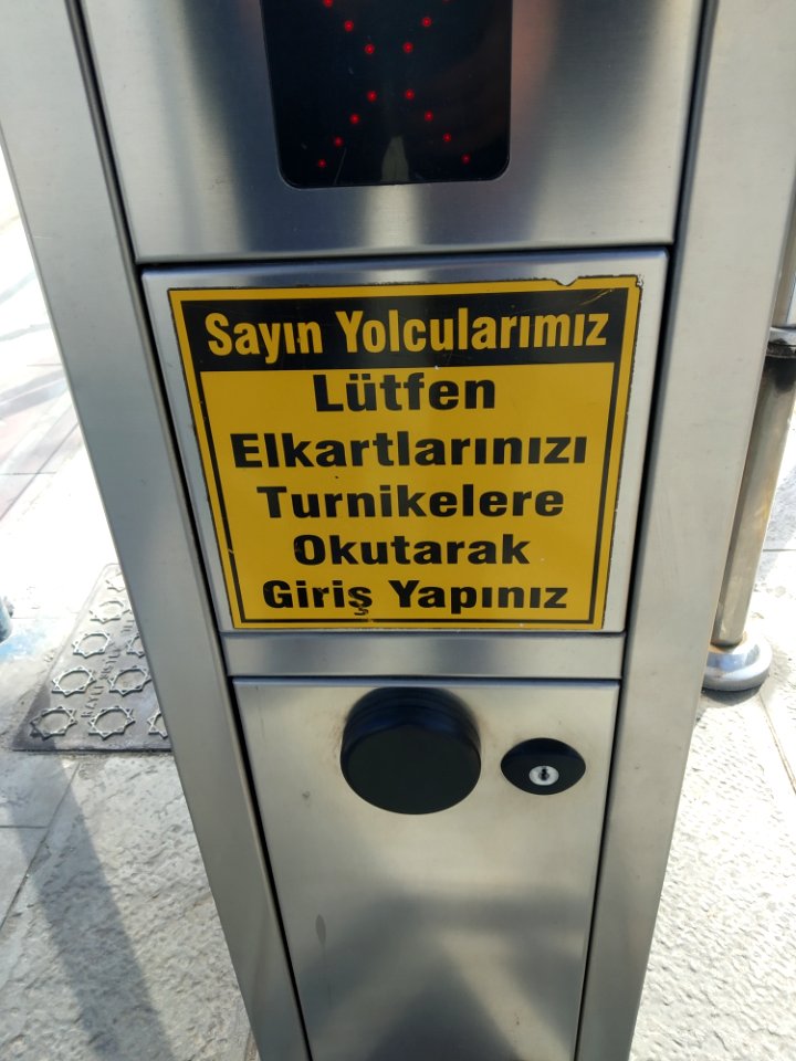 Konya tramvay uyarısı 2