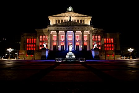Konzerthaus Berlin at night 2021-01-17 pixel shift 01