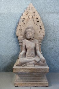 Kubera, My Son B, 10th century Quang Nam - Museum of Cham Sculpture - Danang, Vietnam - DSC01693