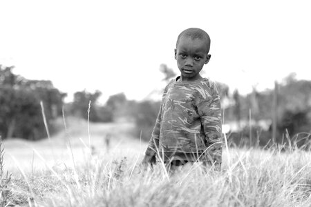 Village field child